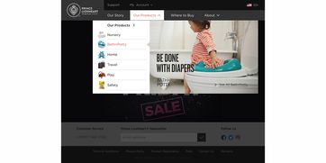 高效與童趣并存 國外寶寶用品網(wǎng)頁設(shè)計要點(diǎn)解析